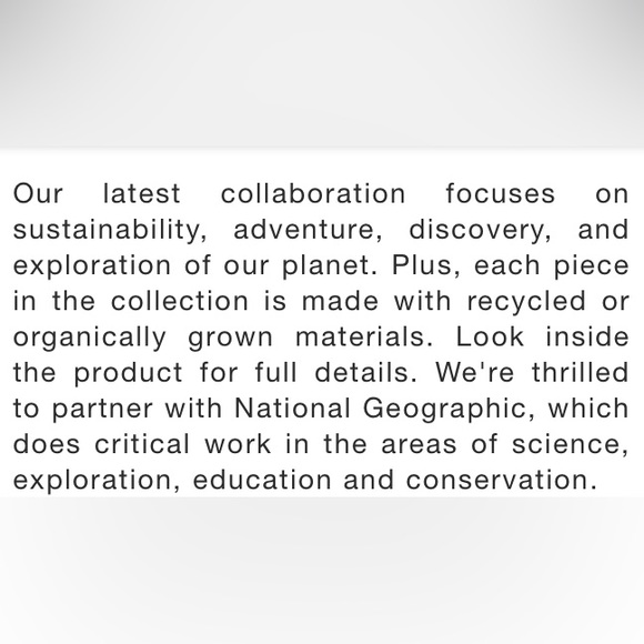 National Geographic Generation Good Use Wisely Blue RARE Hard To Find Graphic T - Picture 4 of 16